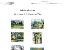 Tablet Screenshot of juliasorrell-architectural.ukartists.com